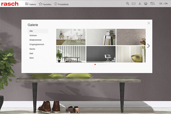 Zum Walldesigner von Rasch